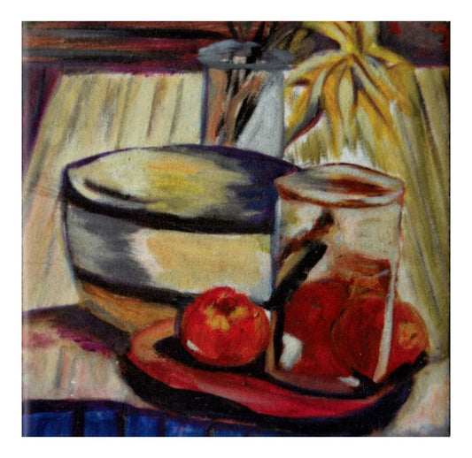 Bowl and Glass Tile