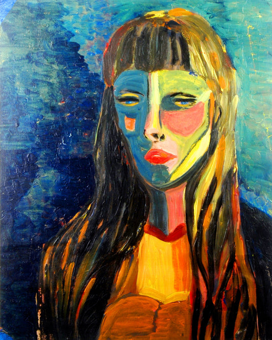 Lady in Blue
