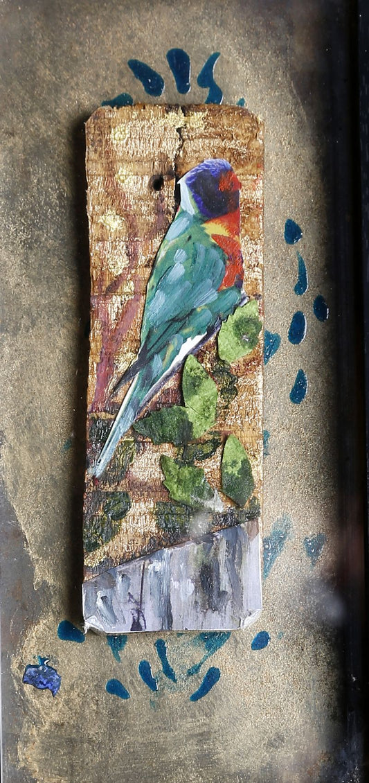 Rainbow Bird Tile